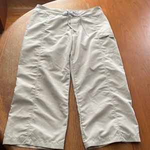 The north face wide leg capris size 12